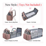 Folding Mommy Bag Portable Folding Crib