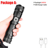 T20 Super Bright Rechargeable LED Flashlight