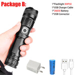 T20 Super Bright Rechargeable LED Flashlight