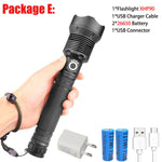 T20 Super Bright Rechargeable LED Flashlight