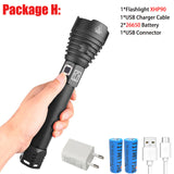 T20 Super Bright Rechargeable LED Flashlight