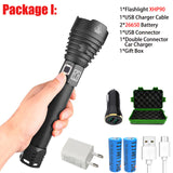 T20 Super Bright Rechargeable LED Flashlight