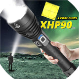 T20 Super Bright Rechargeable LED Flashlight